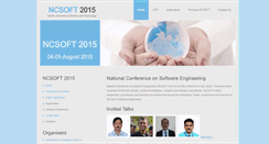 Desktop Screenshot of ncsoft.cusat.ac.in