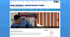 Desktop Screenshot of ciprs.cusat.ac.in